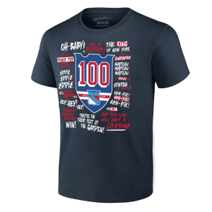 Youth We Bleed Blue Centennial Navy Tee