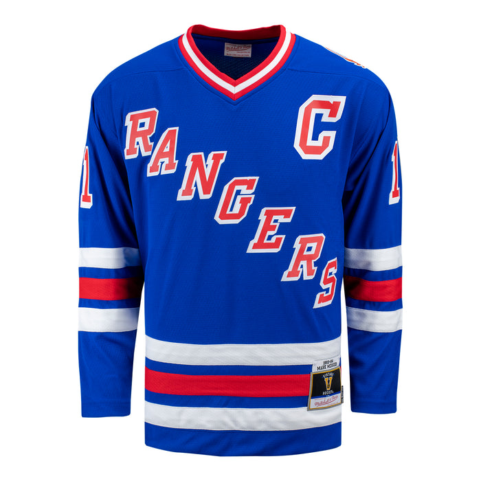 Mitchell & Ness Rangers Mark Messier 1993 Road Jersey - Image 2