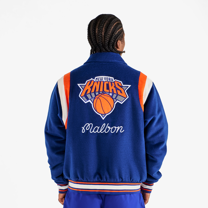 Malbon x Knicks The Garden Varsity Jacket - Image 5