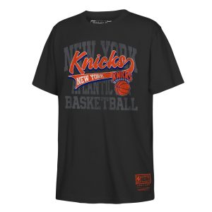 Youth Mitchell & Ness Knicks Retro Script Tee