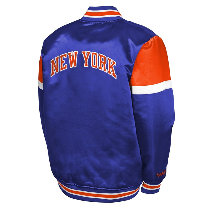 New York Knicks Juvenile Heavy Weight Satin Jacket - Image 2