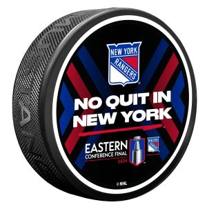 Mustang Rangers 23-24 Eastern Conference Finals Slogan Puck