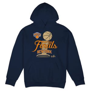 Stadium Essentials Knicks 2026 Finals Cruise Navy Vintage Hoodie
