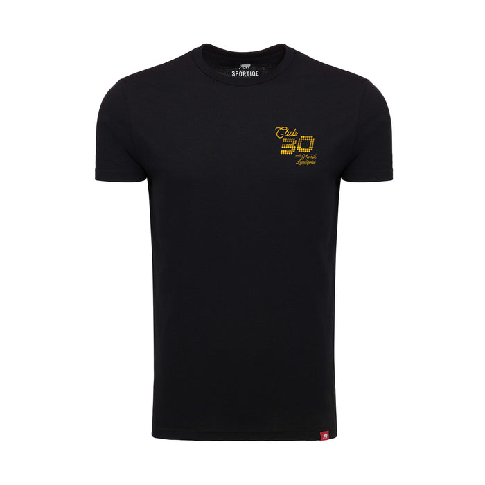 Sportiqe Henrik Lundqvist Club 30 Black Comfy Tee