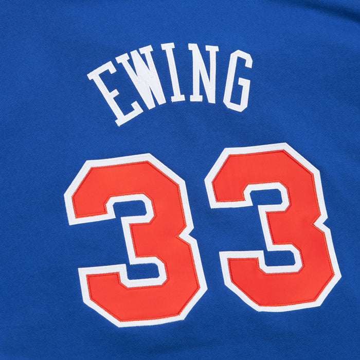Mitchell & Ness Knicks Patrick Ewing Name & Number Hoodie - Image 4