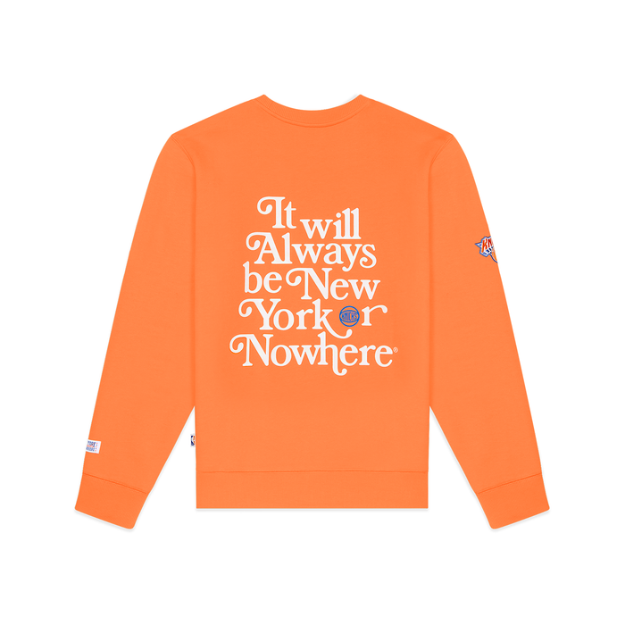 NYON x Knicks Orange Motto Unisex Crew - Image 2