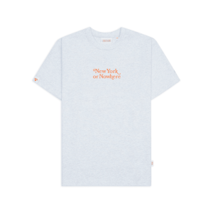 NYON x Knicks White Heather Motto Tee