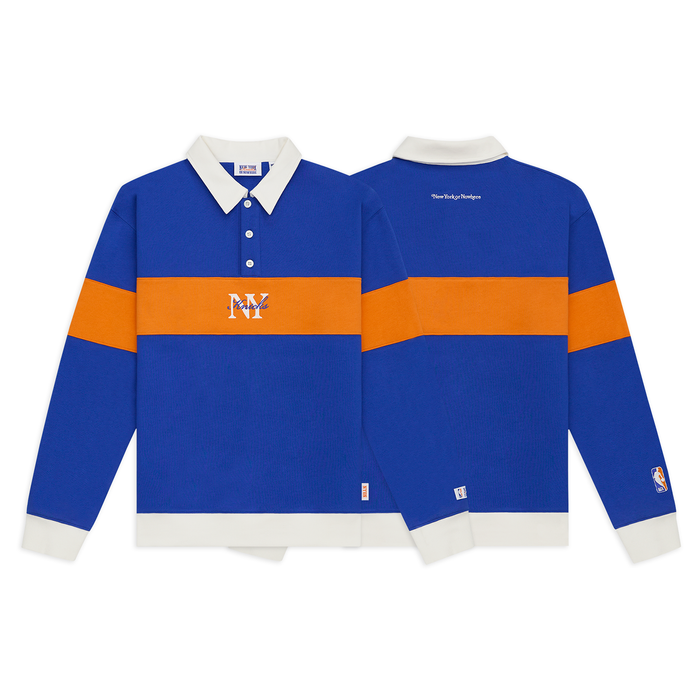 NYON x Knicks Rafters Fleece Rugby Crewneck - Image 3