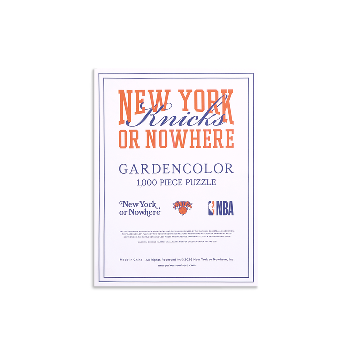NYON x Knicks Gardencolor Puzzle - Image 5