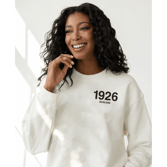 Women's Line Change Rangers NYR Modern White Crew - Image 2