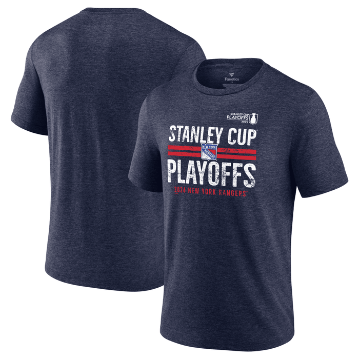 Fanatics Rangers 23-24 Playoff Participant Crossbar Tee - Image 2