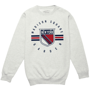 We Bleed Blue Rangers Retro MSG Oatmeal Crew