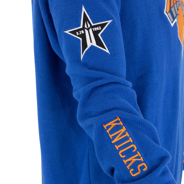 FISLL Knicks MLK Dream Royal Knit Hoodie - Image 4