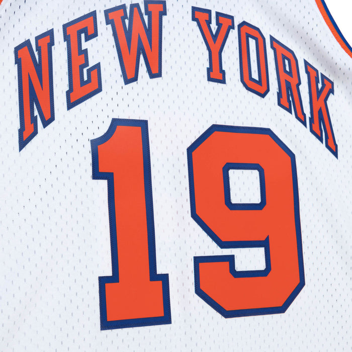 Willis Reed Mitchell & Ness 1969 White Swingman Jersey - Image 4