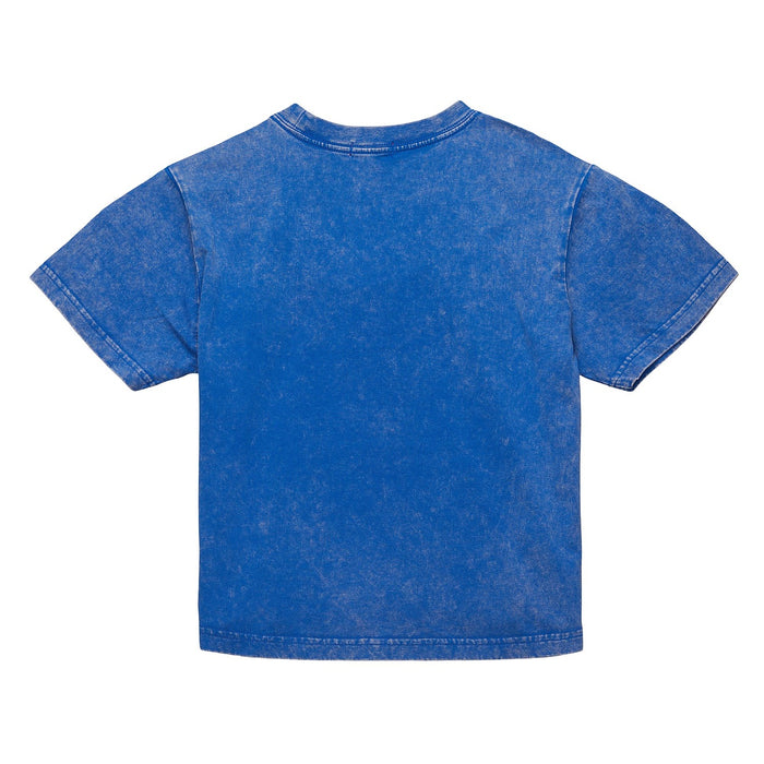 Women's Mitchell & Ness Rangers Logo Boxy Crop Tee - Image 2