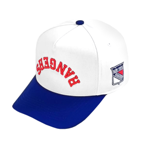 We Bleed Blue Rangers Upside Down Two-Tone Hat