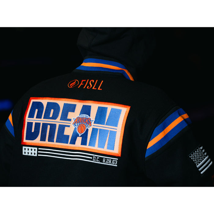 FISLL Knicks Black History Collection Varsity Jacket - Image 2