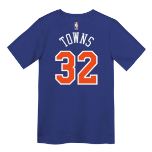 Kids Knicks Towns Name & Number Tee