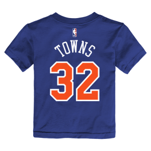 Toddler Knicks Towns Name & Number Tee