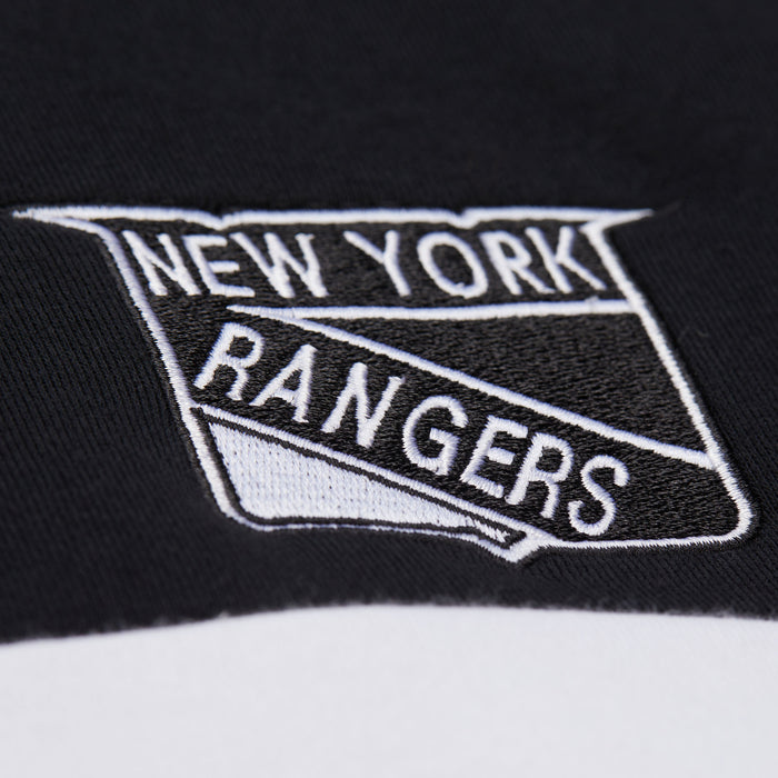 Women's Mitchell & Ness Rangers Black Quarter Zip - Image 7