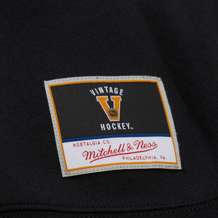 Women's Mitchell & Ness Rangers Black Quarter Zip - Image 8
